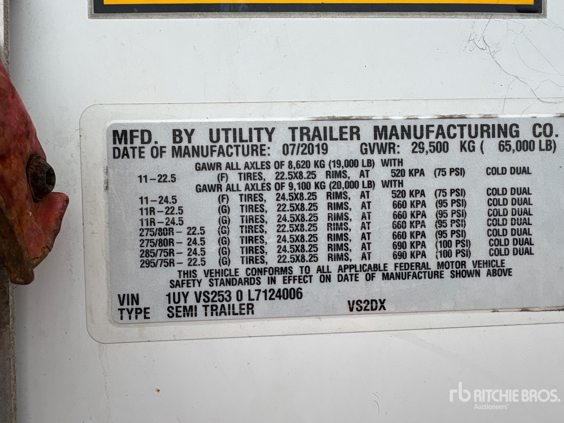 2020 Utility VS2DX