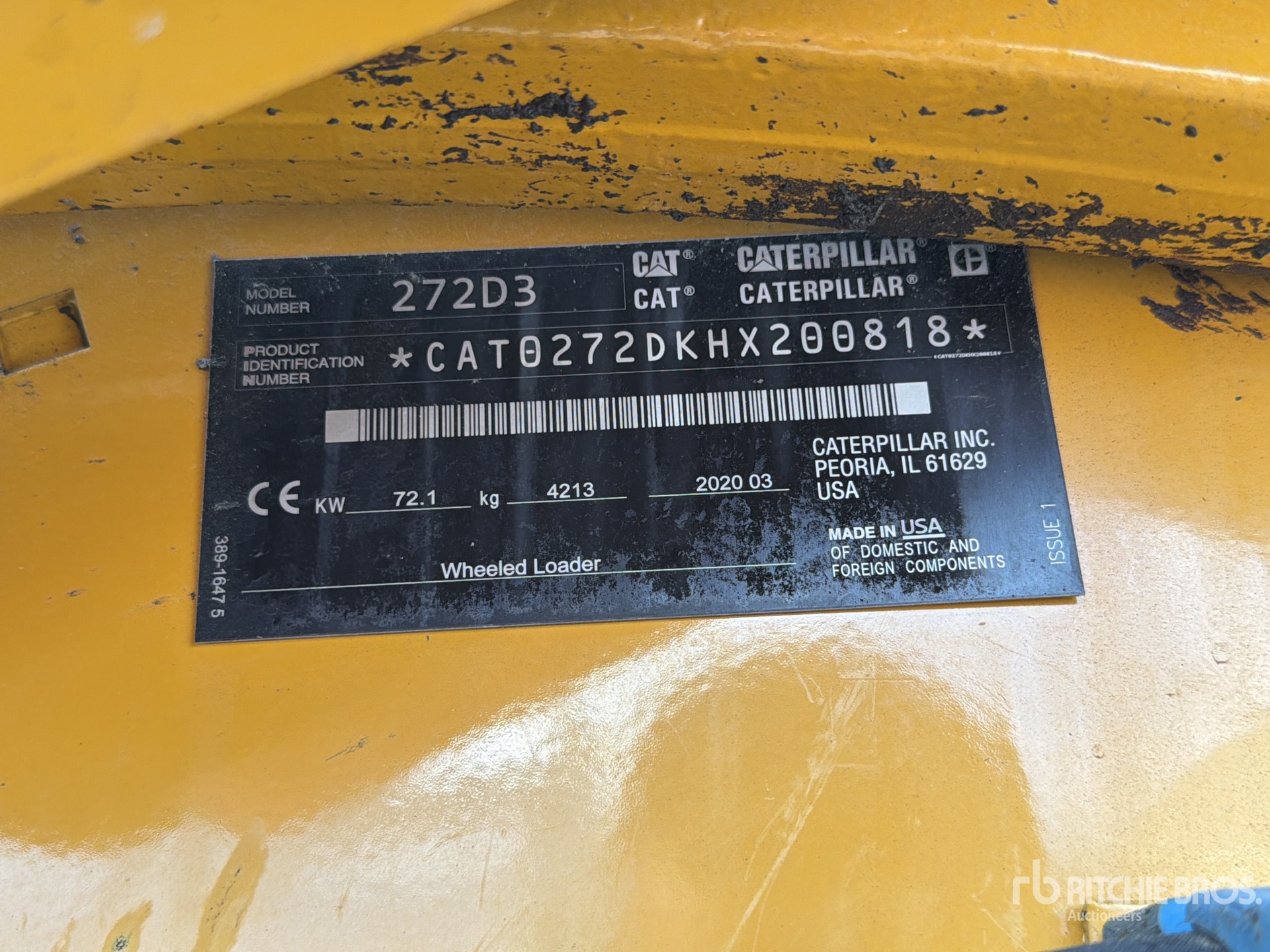 2020 Caterpillar 272D3