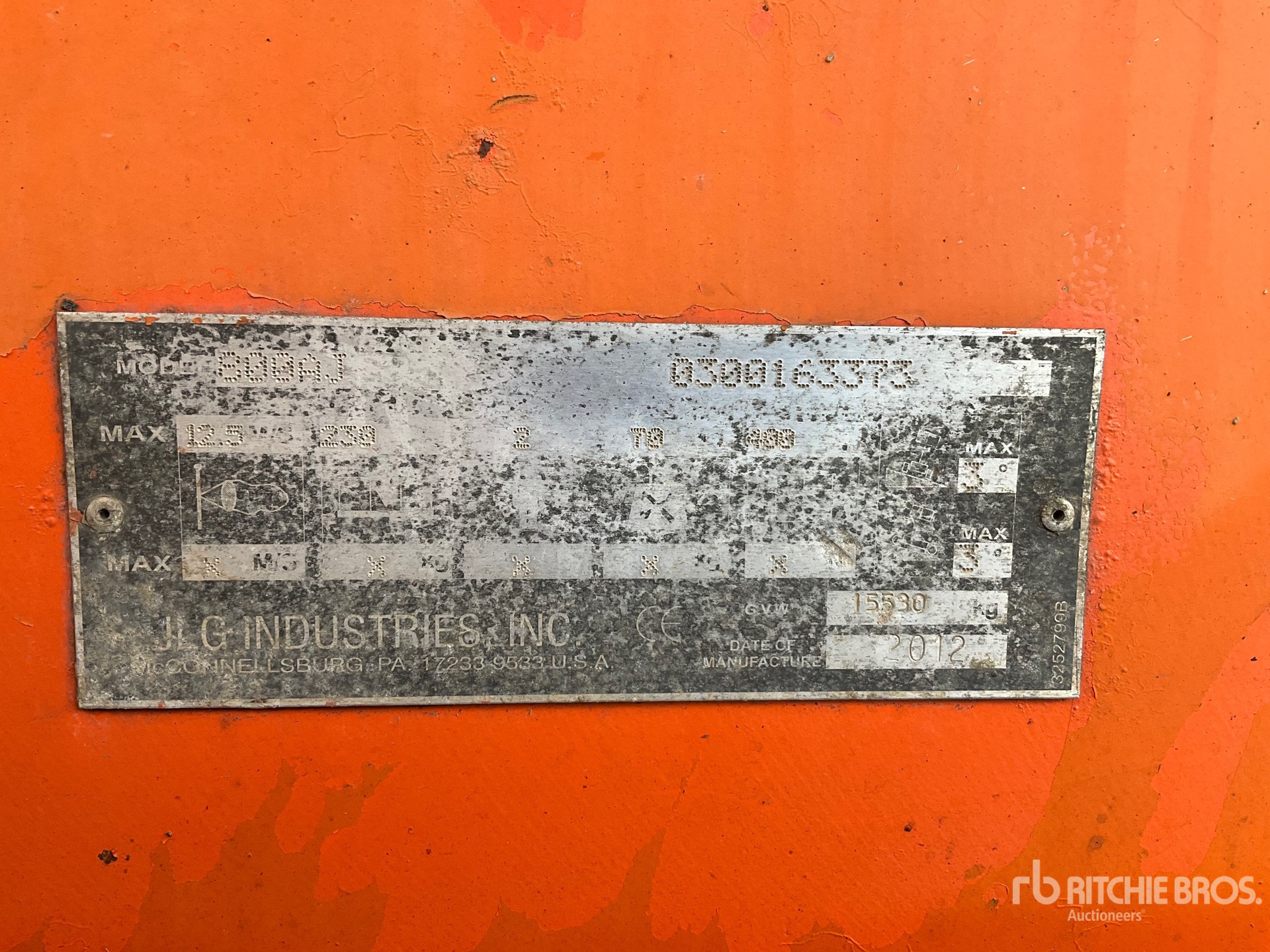 2012 JLG 800AJ