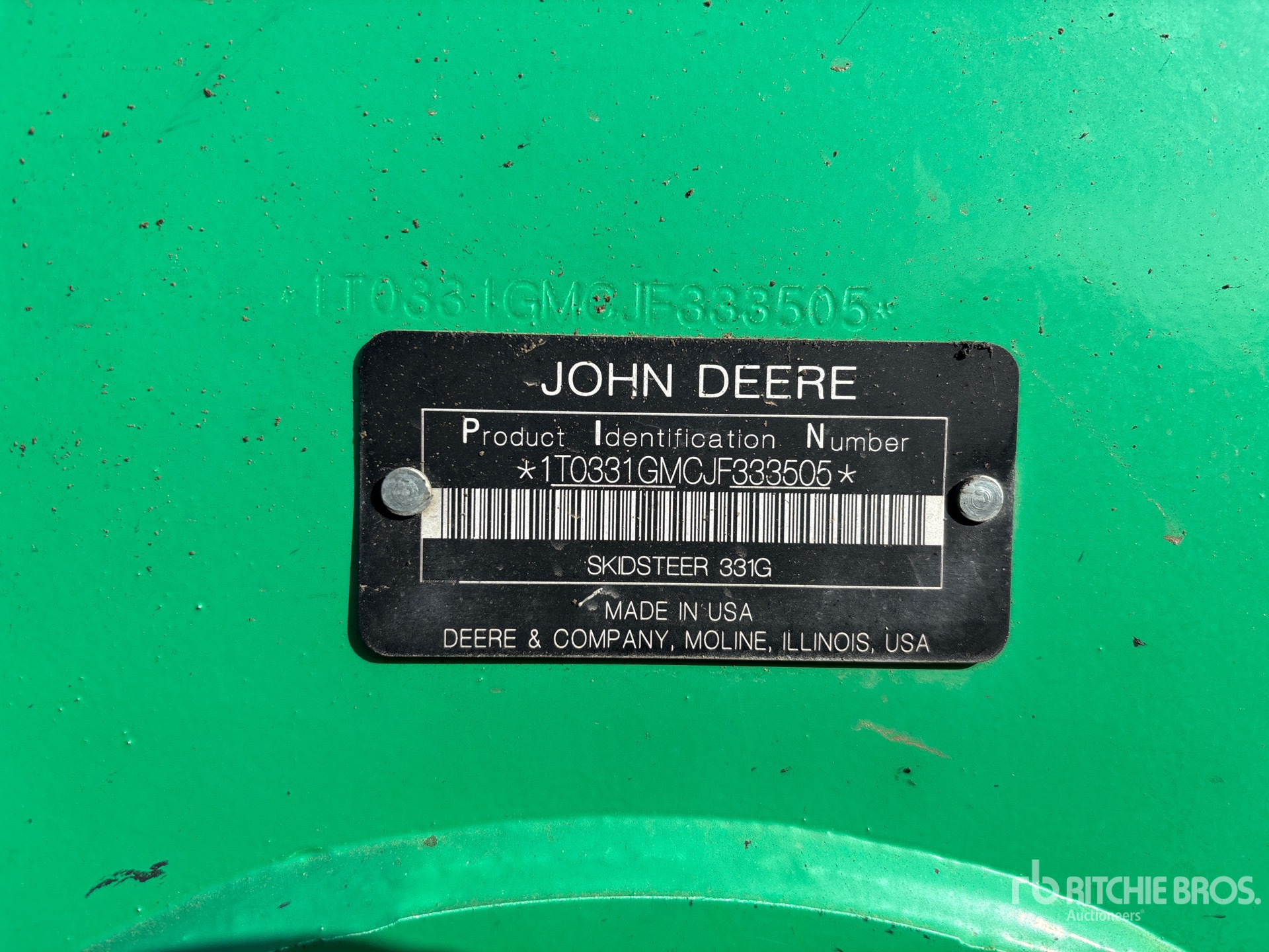 2018 John Deere 331G