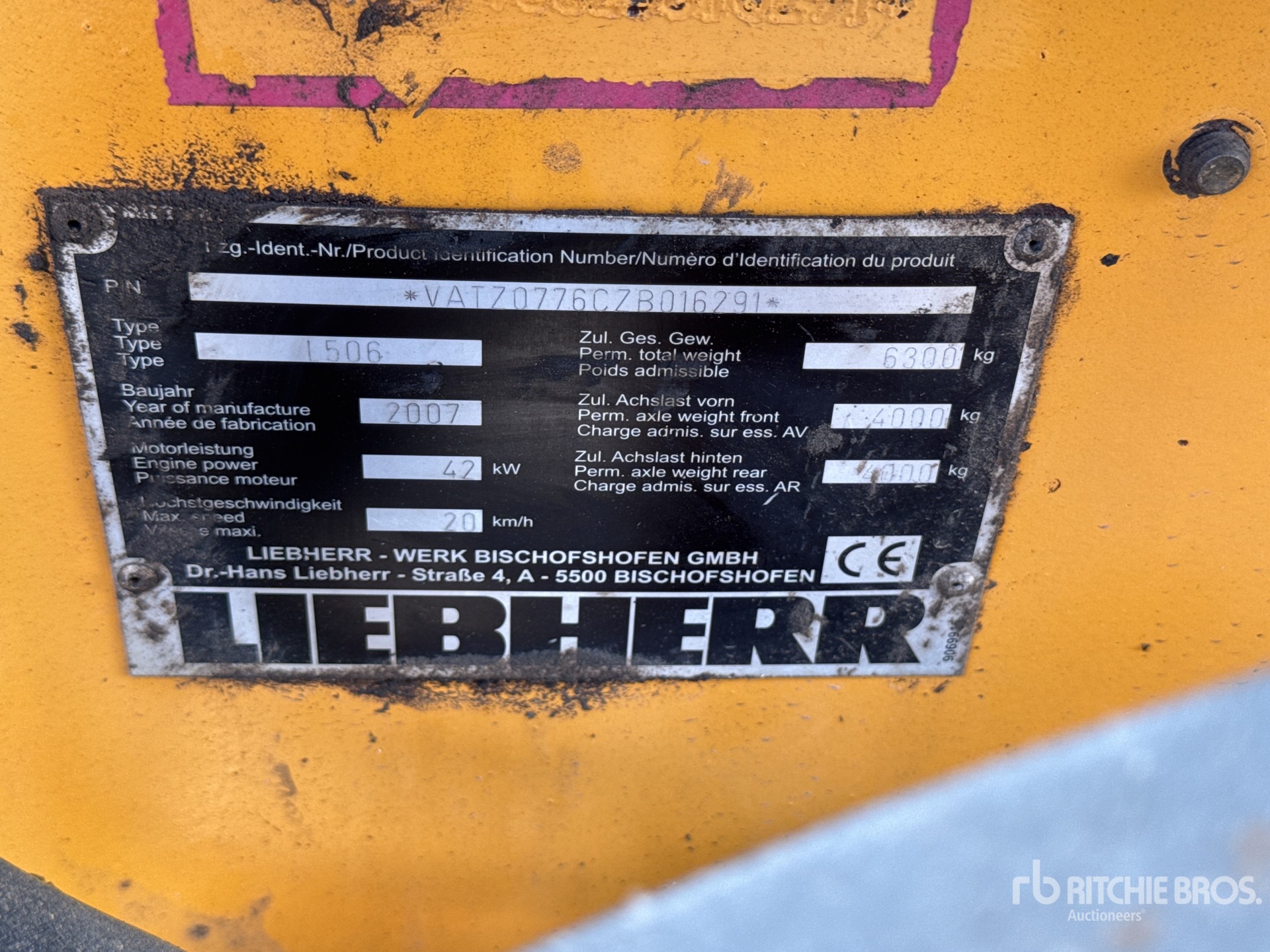 2007 Liebherr L506