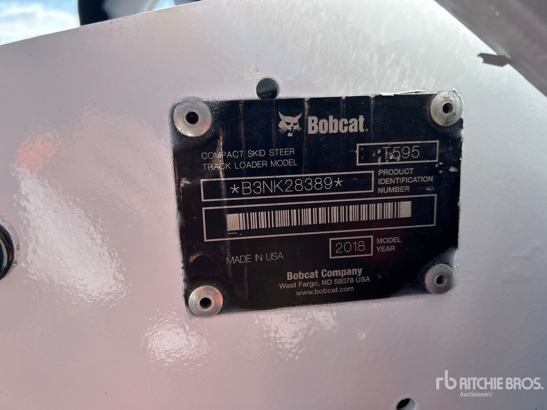 2018 Bobcat T595