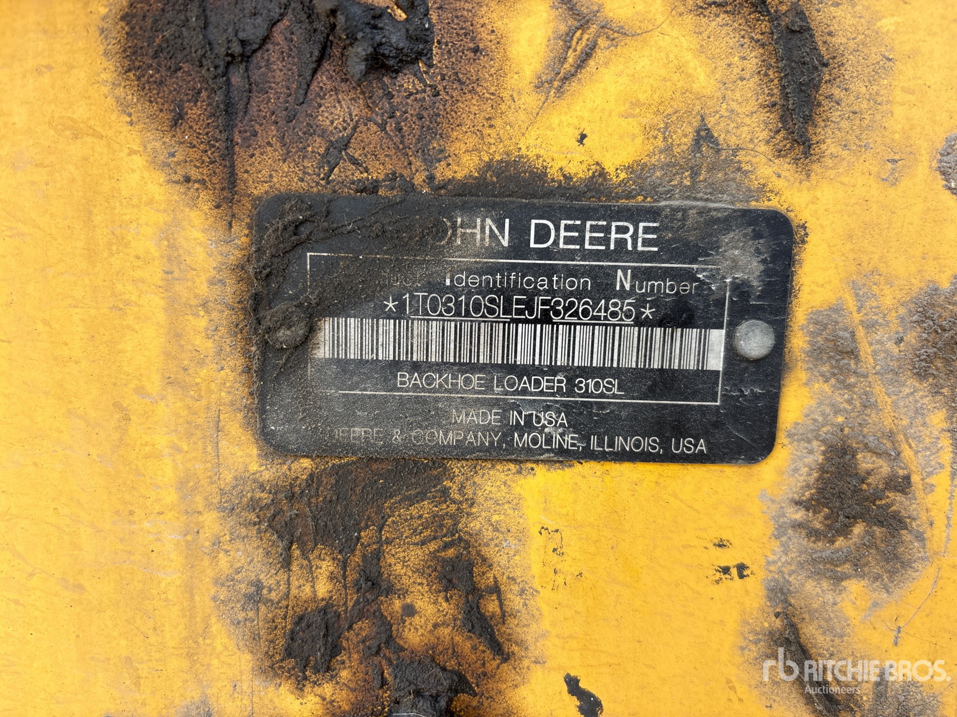 2018 John Deere 310SL
