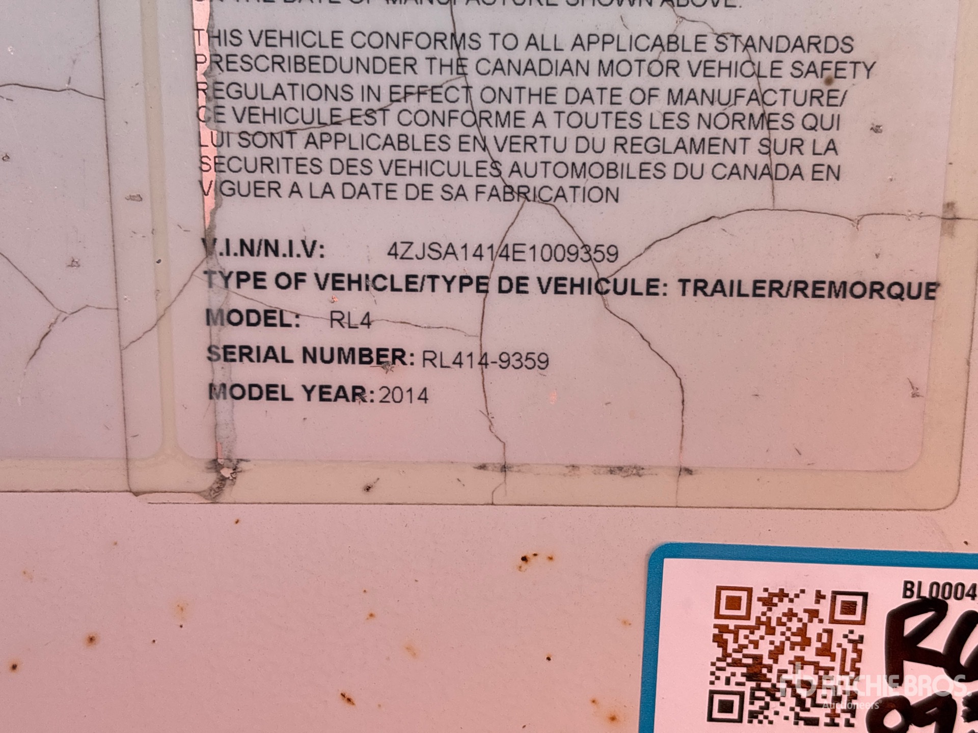 2014 Terex RL4
