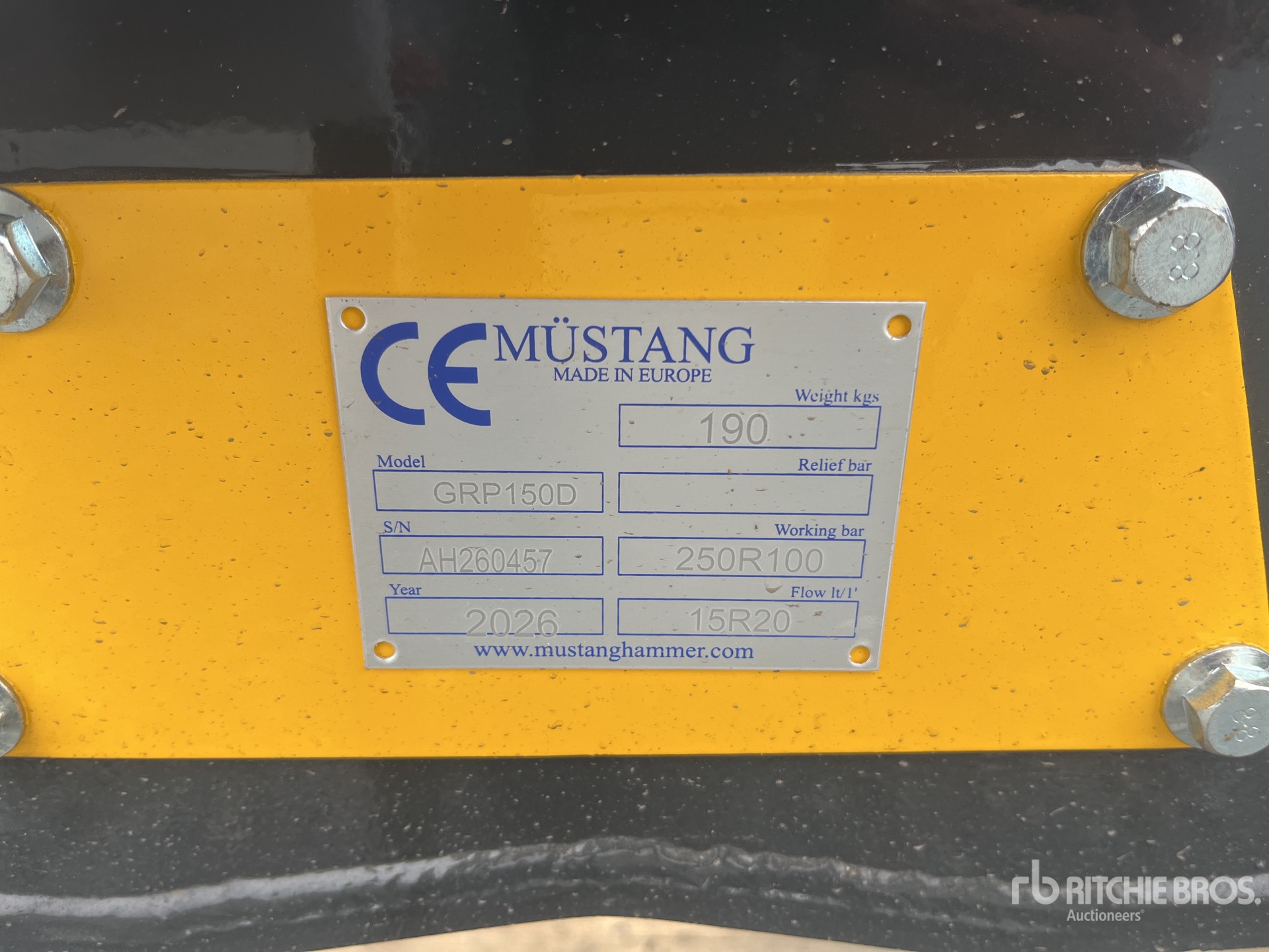 2026 Mustang GRP150D
