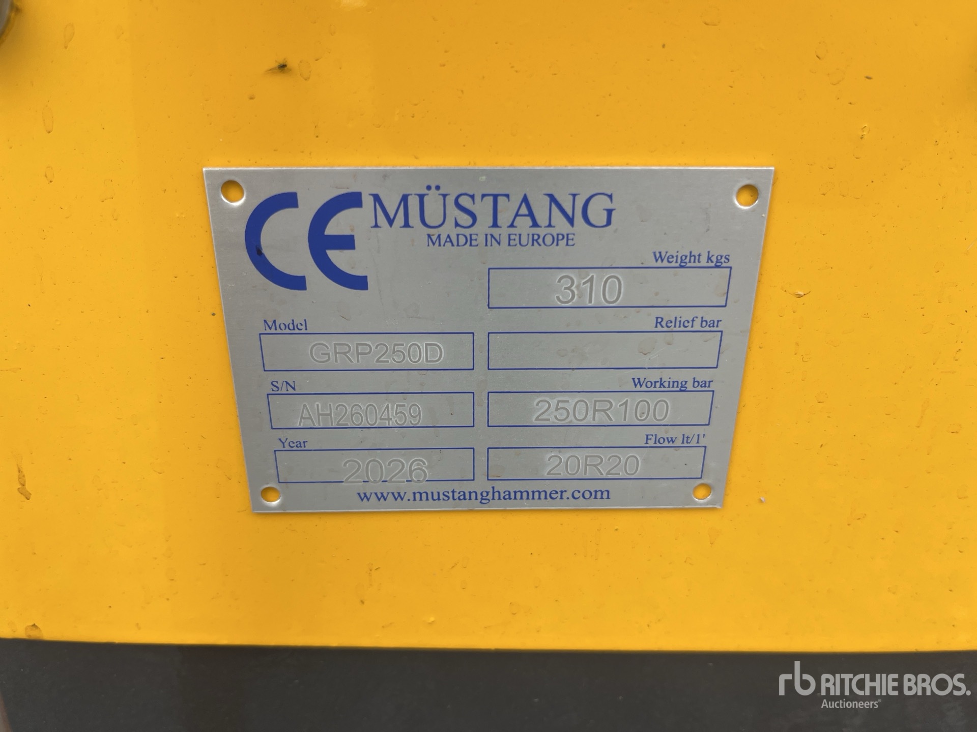 2026 Mustang GRP250D