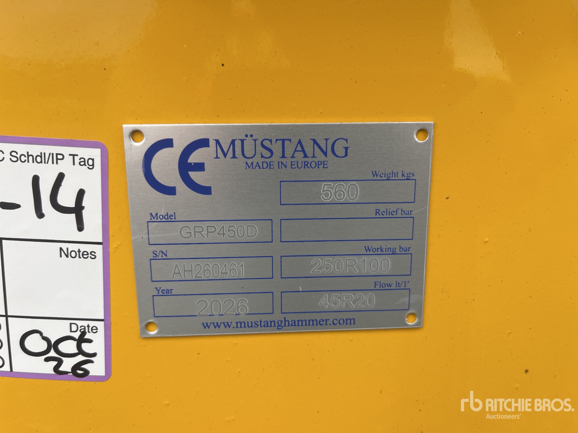 2026 Mustang GRP450D