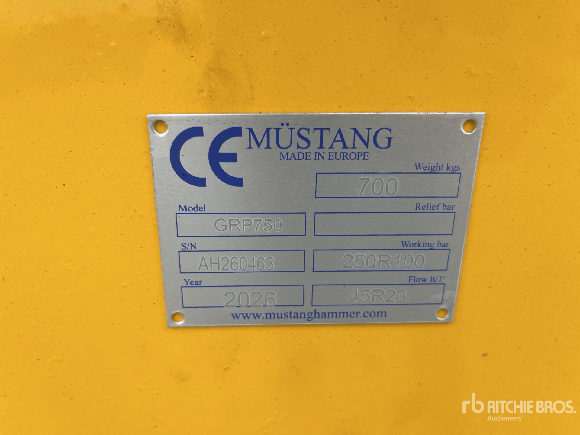 2026 Mustang GRP750