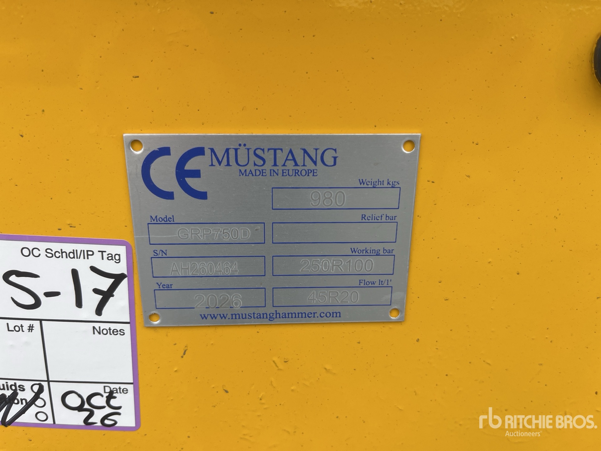2026 Mustang GRP750D