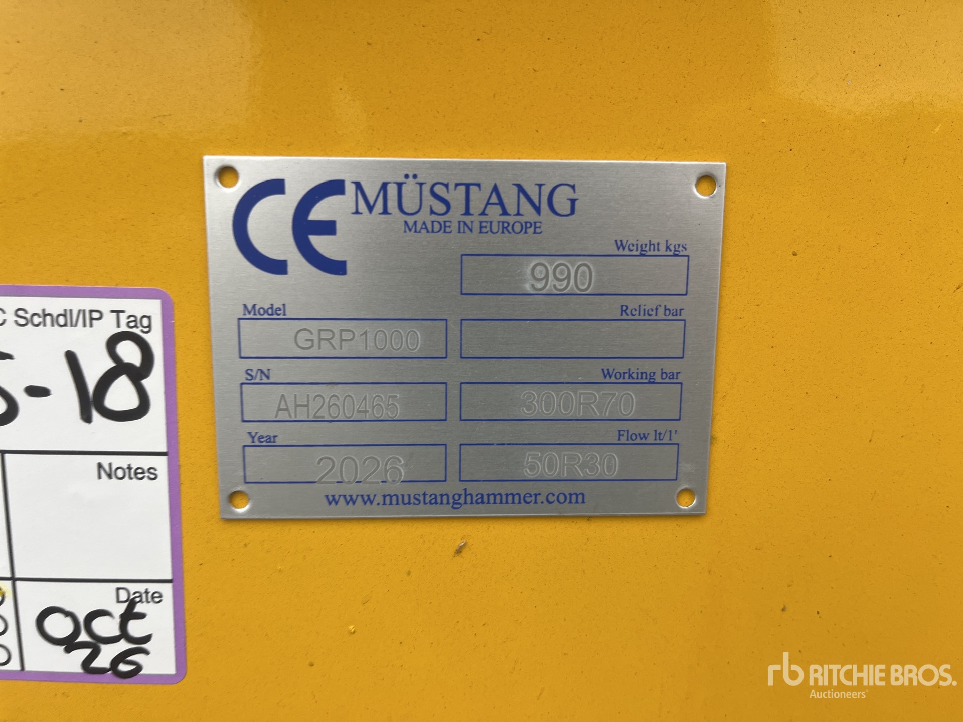 2026 Mustang GRP1000