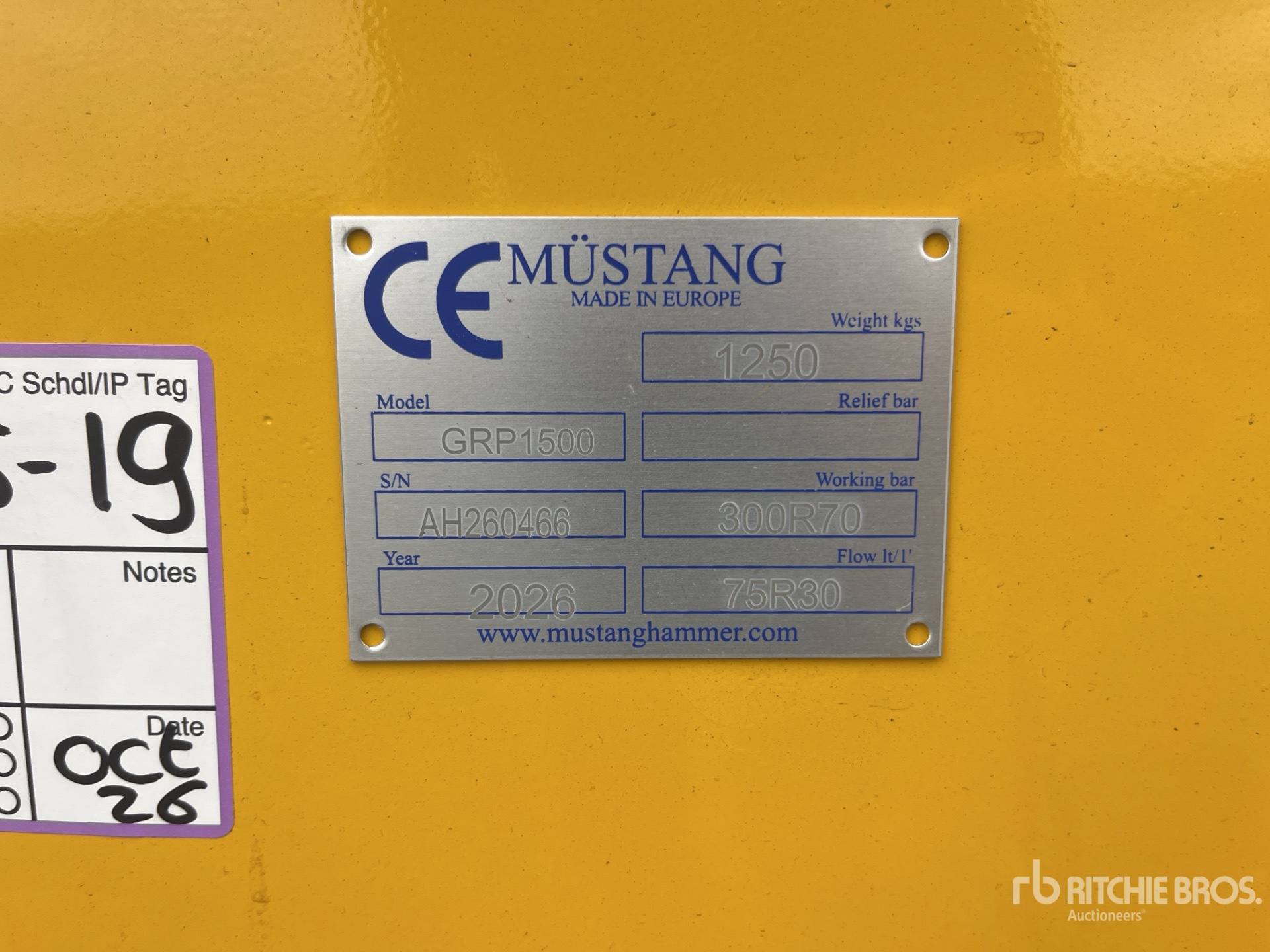 2026 Mustang GRP1500