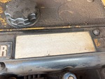 Engine with Emission Label