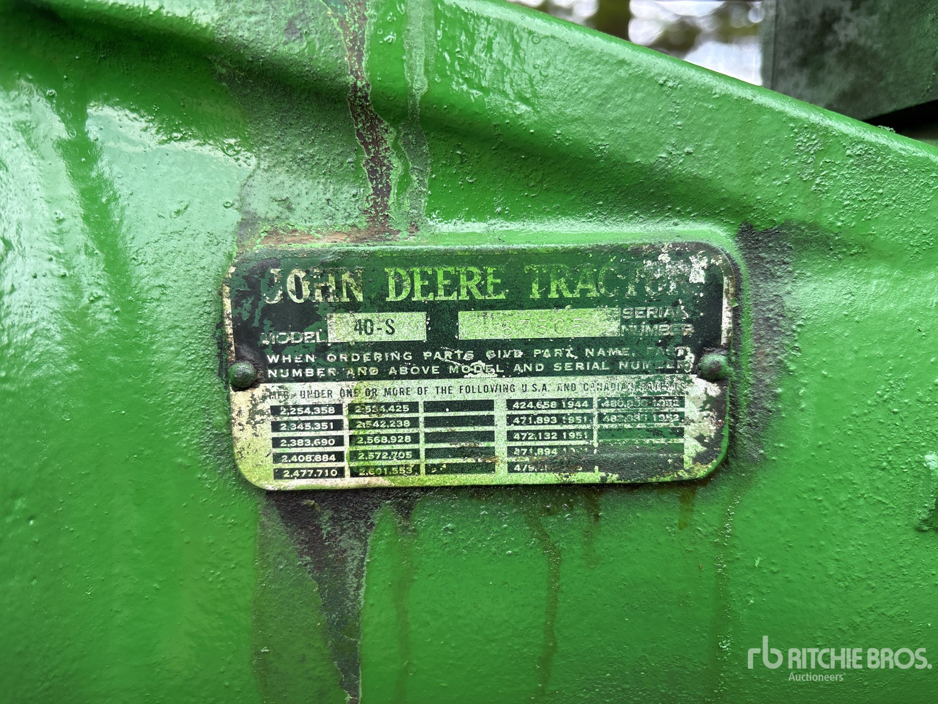 1954 John Deere 40-S