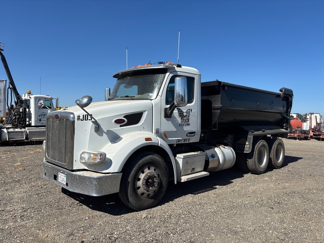 2017 Peterbilt 567 6x4 T/A Dump Truck