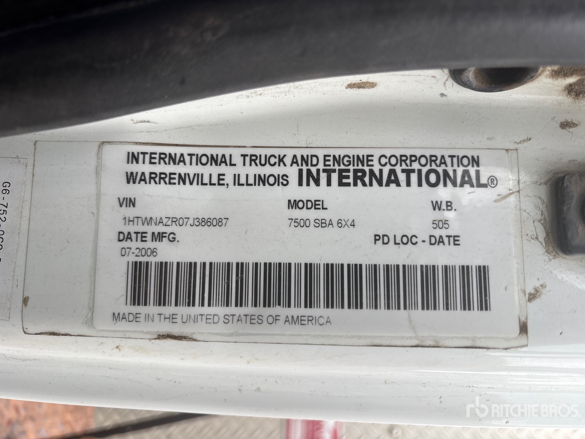 2007 International 7500