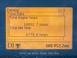 Cab with Engine Hours