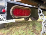 Trailer Chassis with Brake Lights Functional