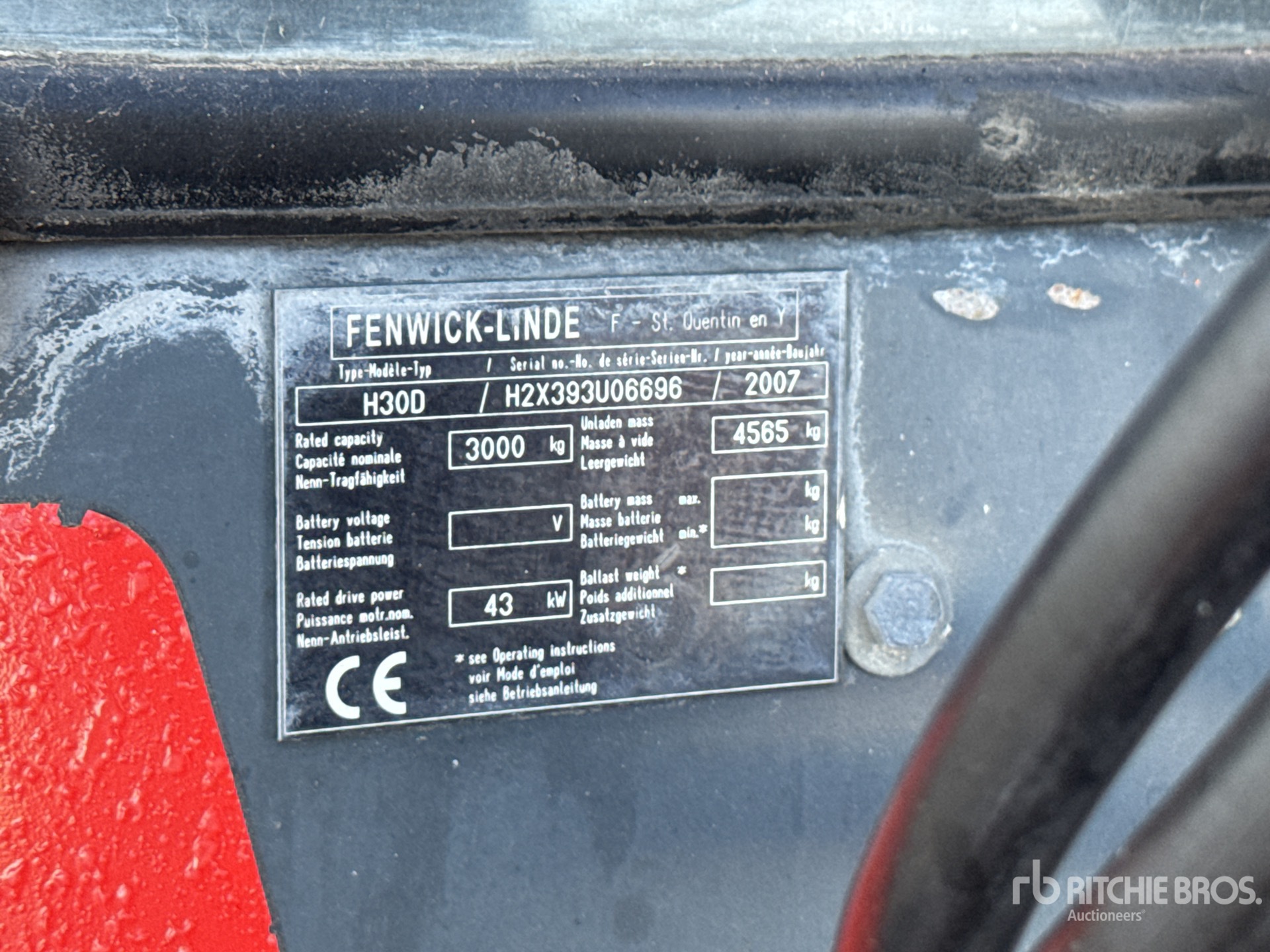 2007 Linde H30D