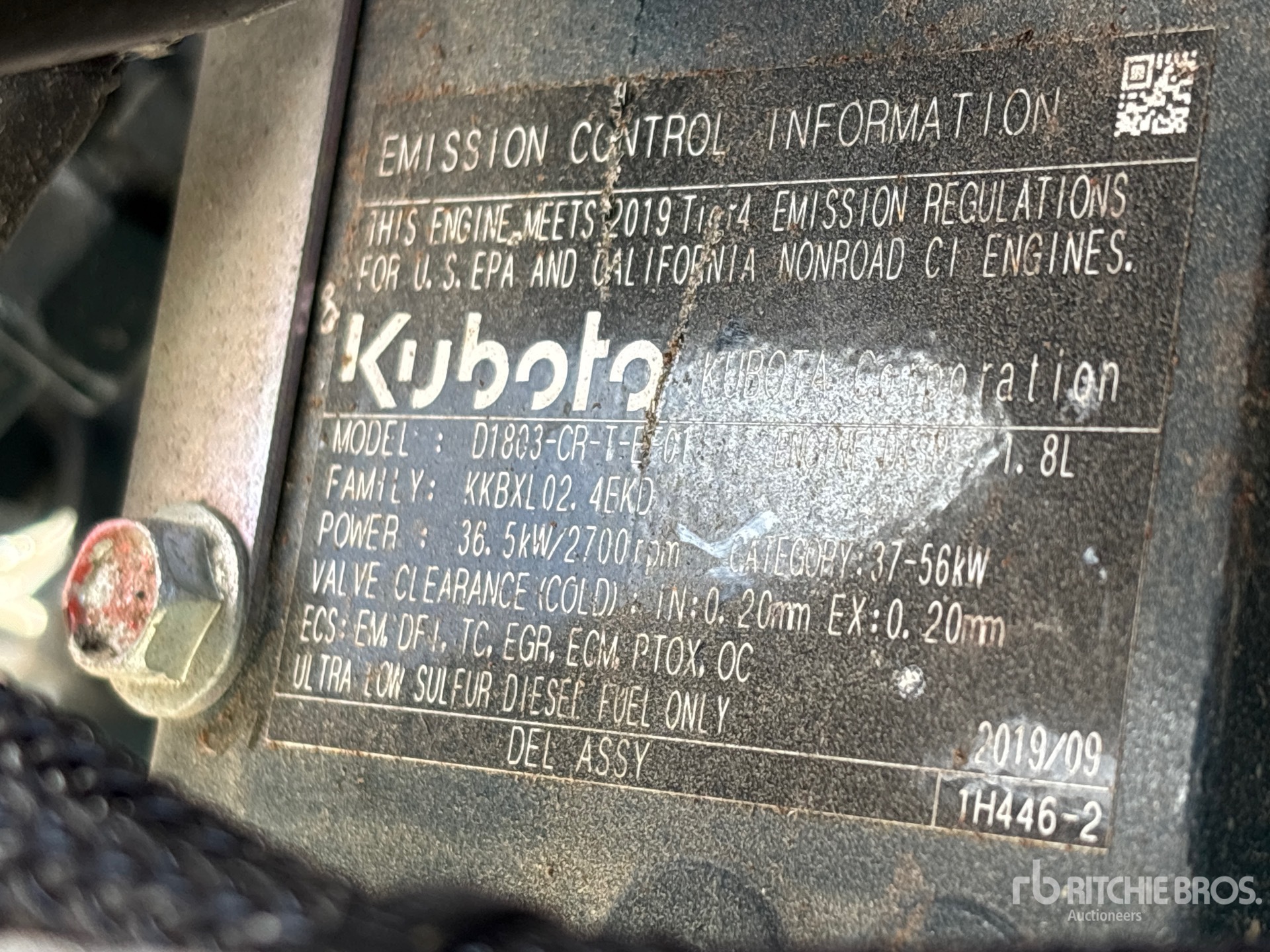 Kubota D1803-CR-T-E-01