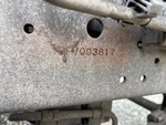 General Appearance with Frame Stamp Serial Number/VIN Photo