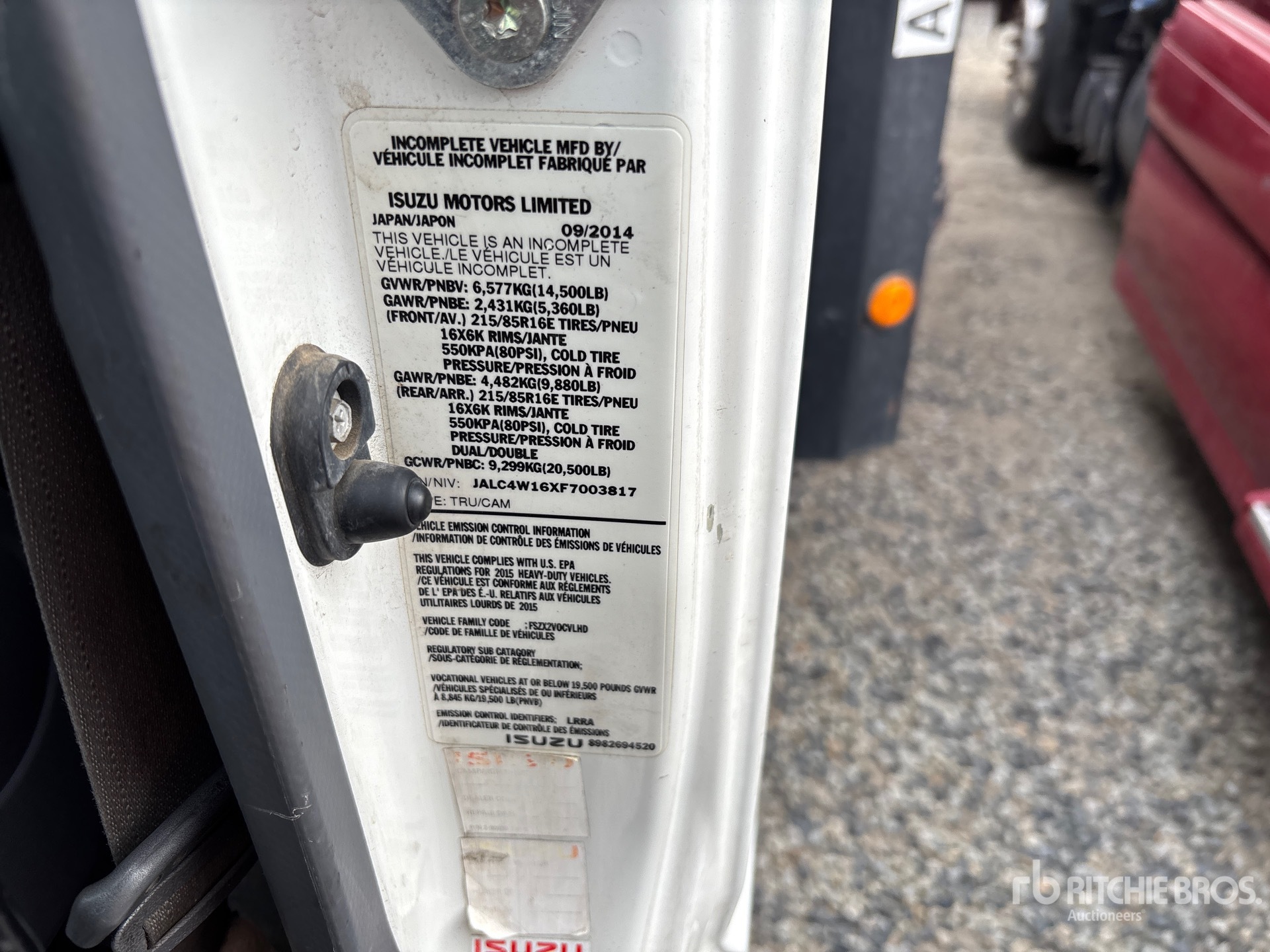 2015 Isuzu NPR