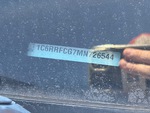 General Appearance with Frame Stamp Serial Number/VIN Photo