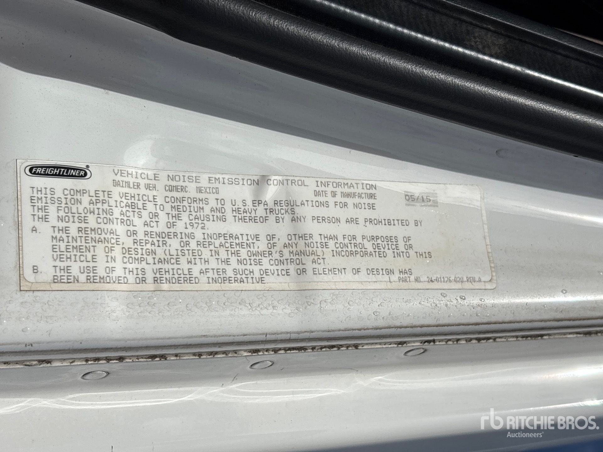 2016 Freightliner CASCADIA 125