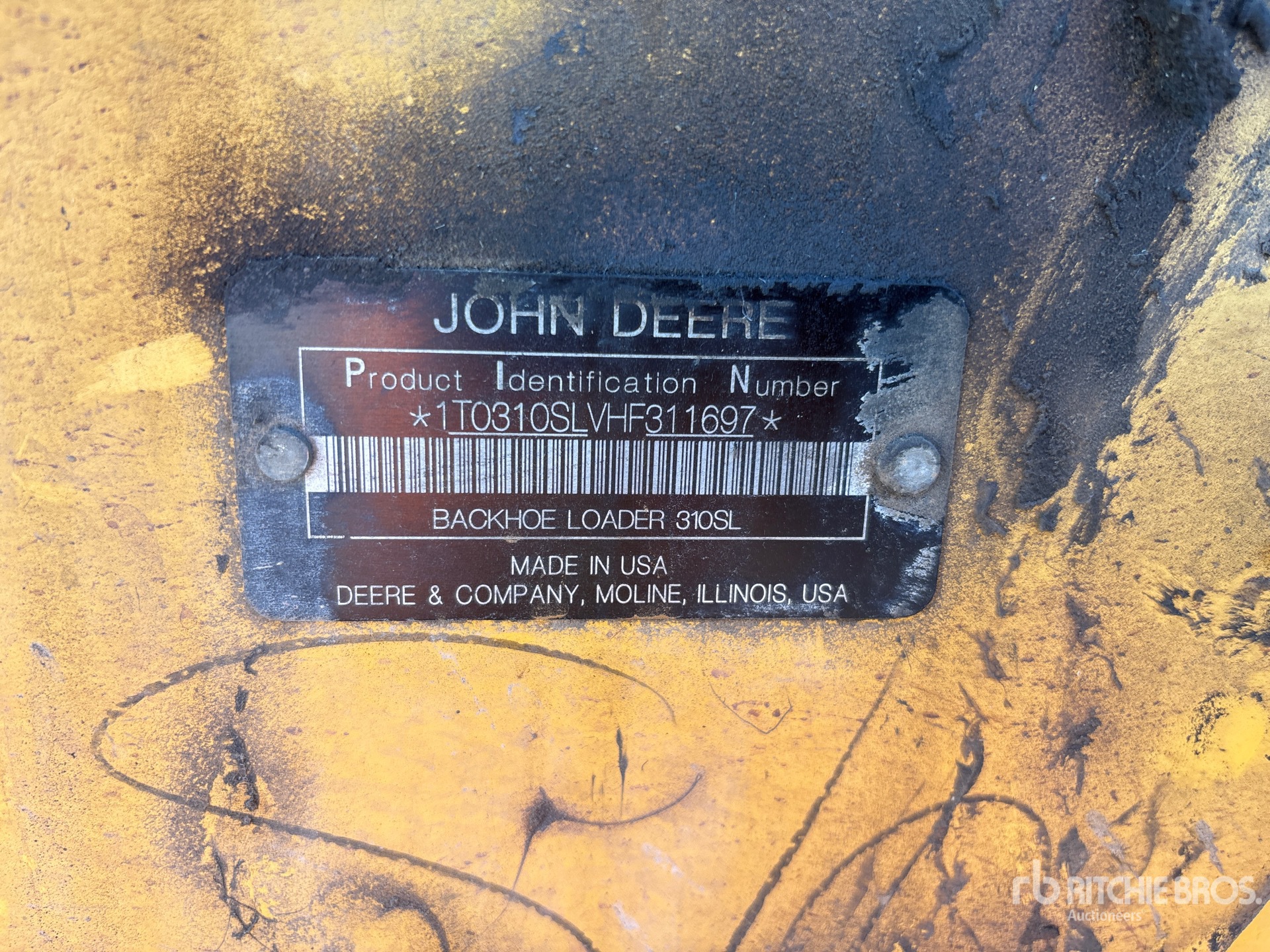 2017 John Deere 310SL