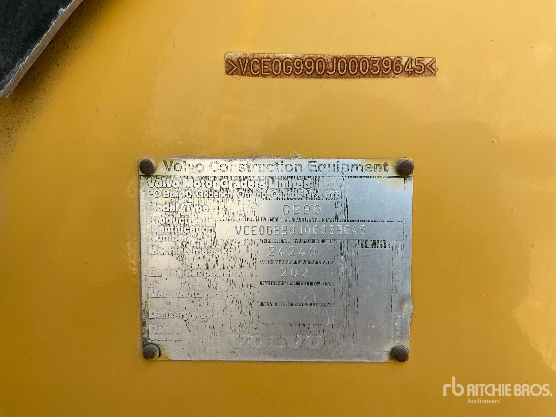 2006 Volvo G990