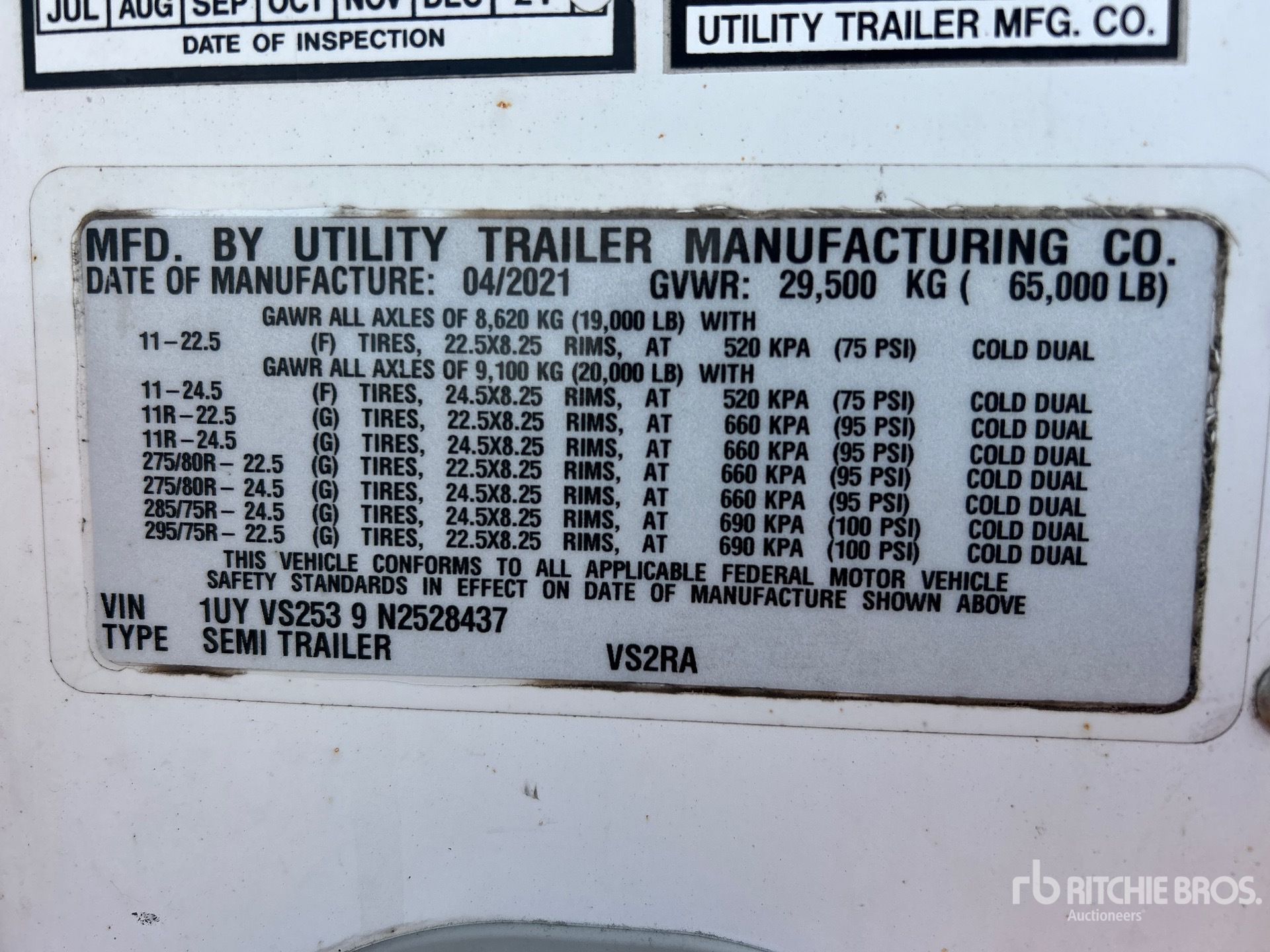 2022 Utility VS2RA