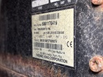 General Appearance with Refrigeration Unit Serial Number