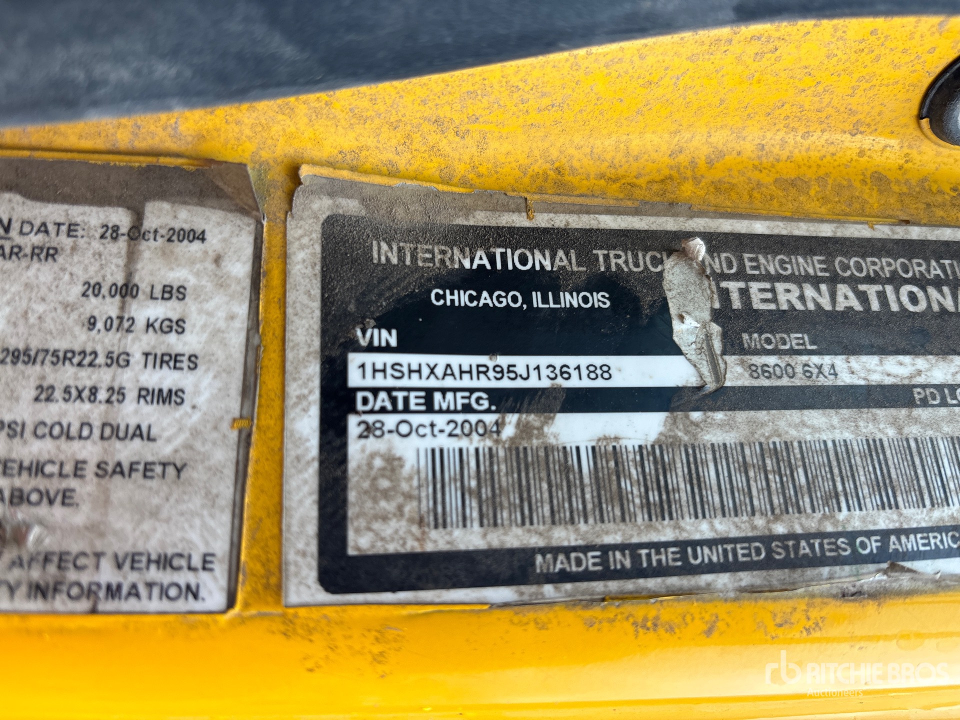 2005 International 8600