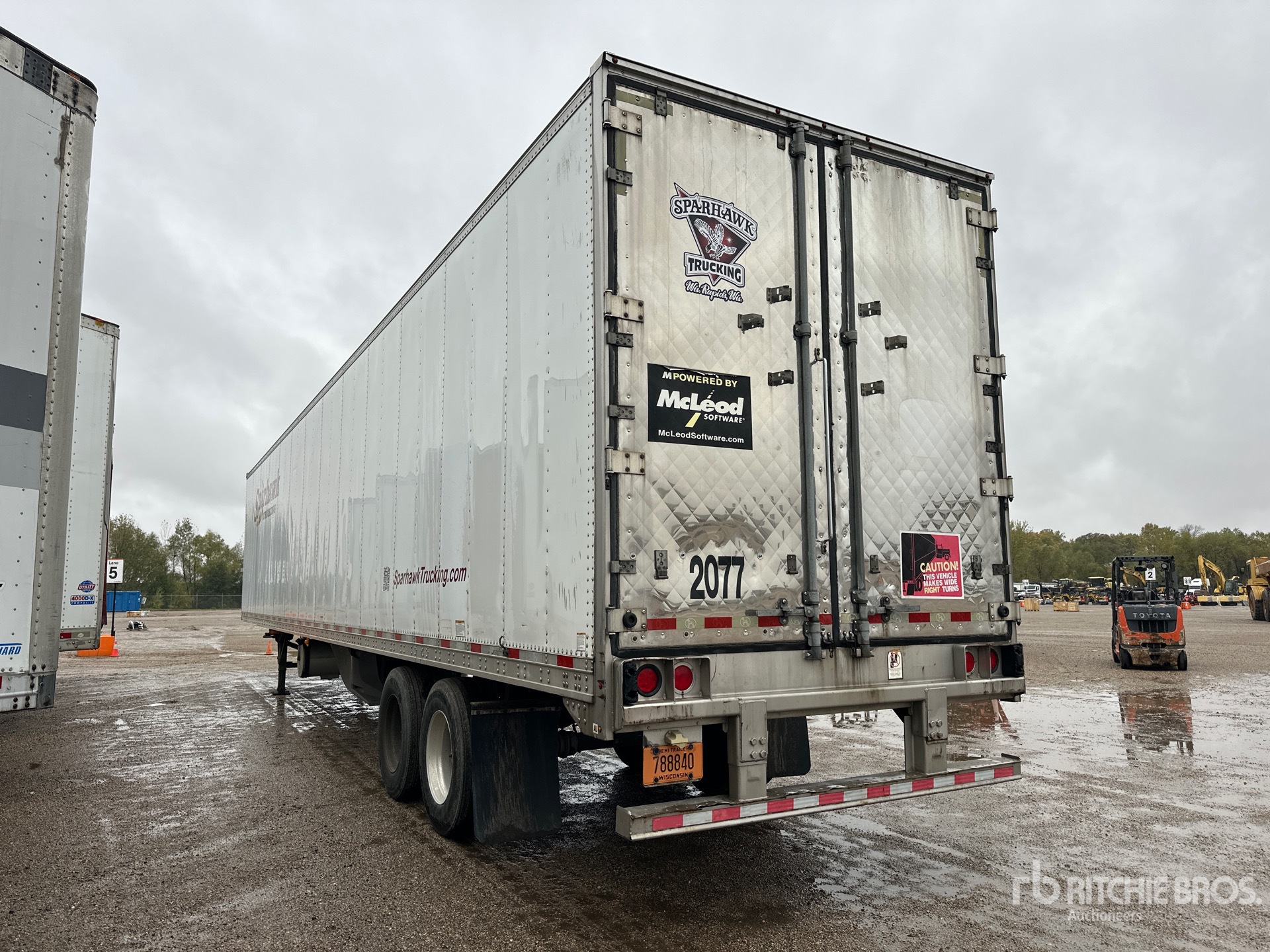 2015 Great Dane 53 ft x 102 in T/A