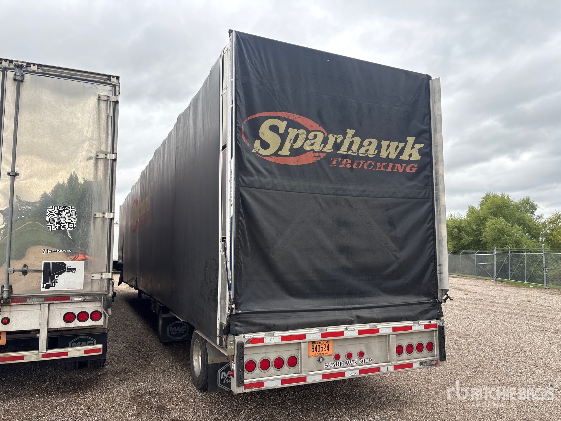 2024 Mac 53 ft T/A Spread Axle Step Deck