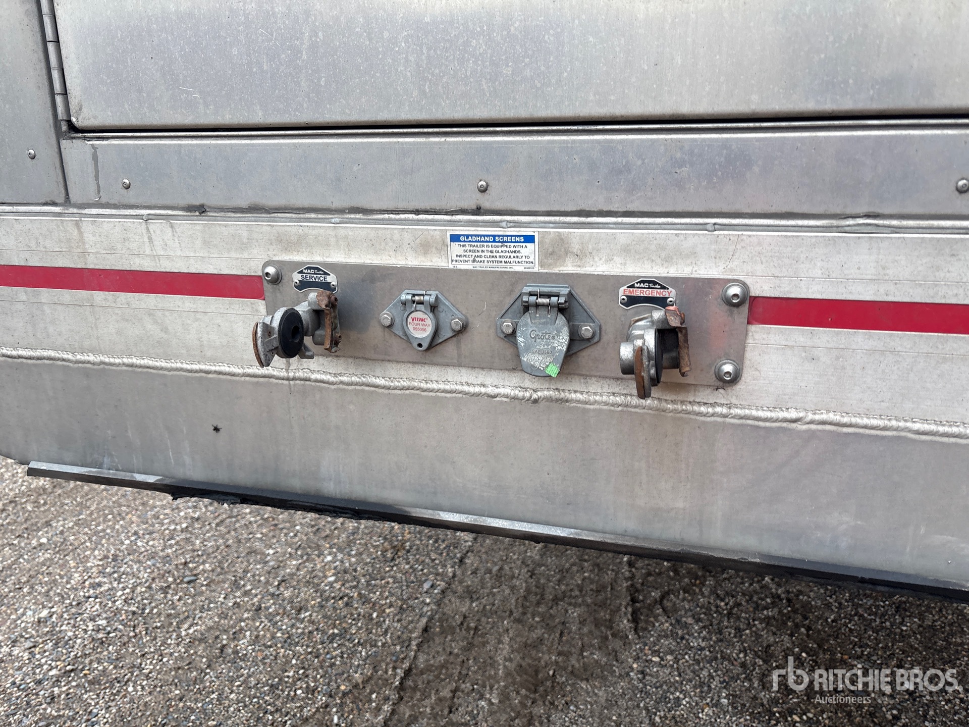 2024 Mac 53 ft T/A Spread Axle Step Deck