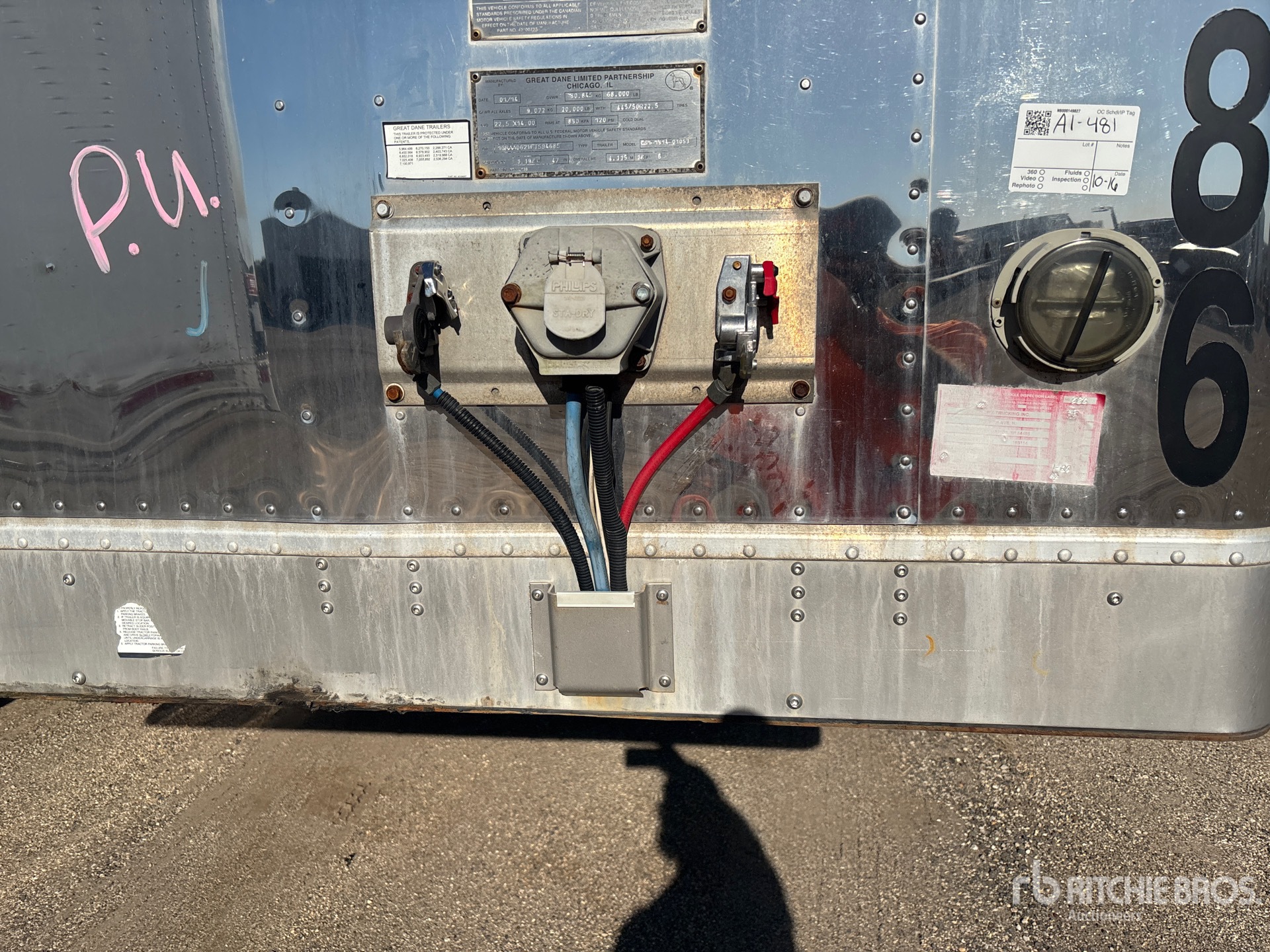 2015 Great Dane CS1-1314-01053