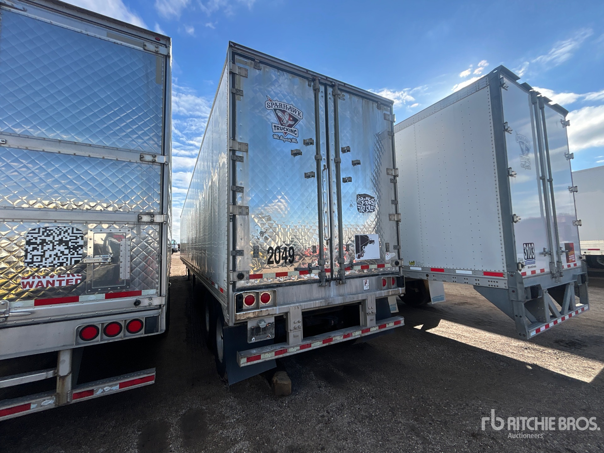 2015 Great Dane 53 ft x 102 in T/A