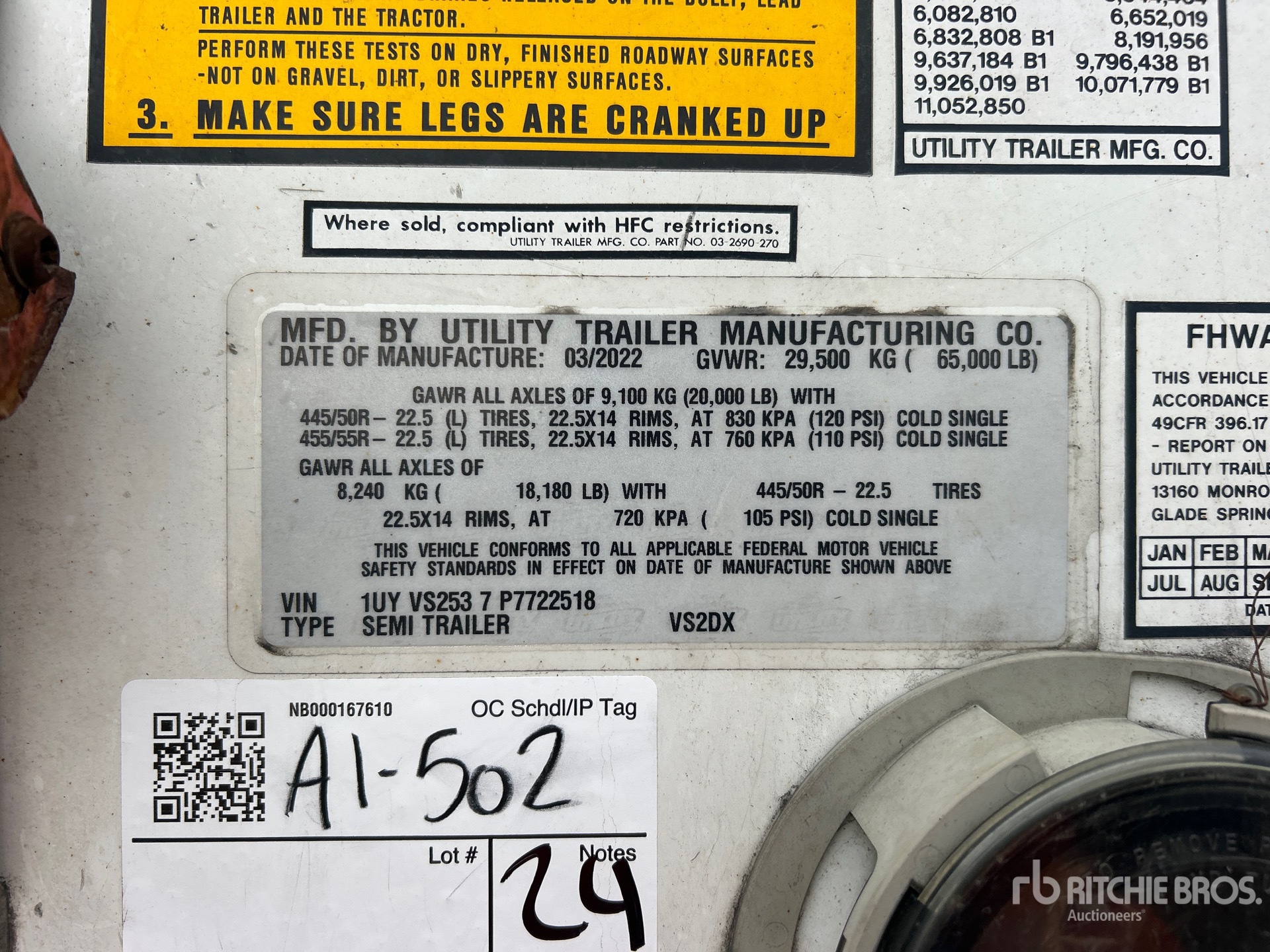 2023 Utility VS2DX