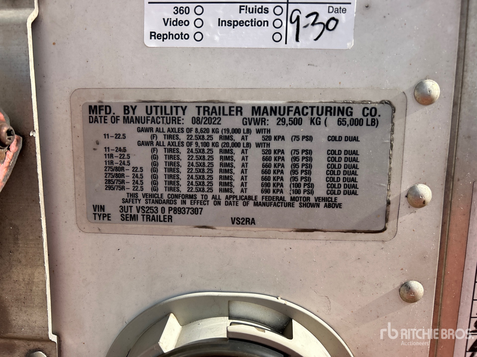 2023 Utility VS2RA