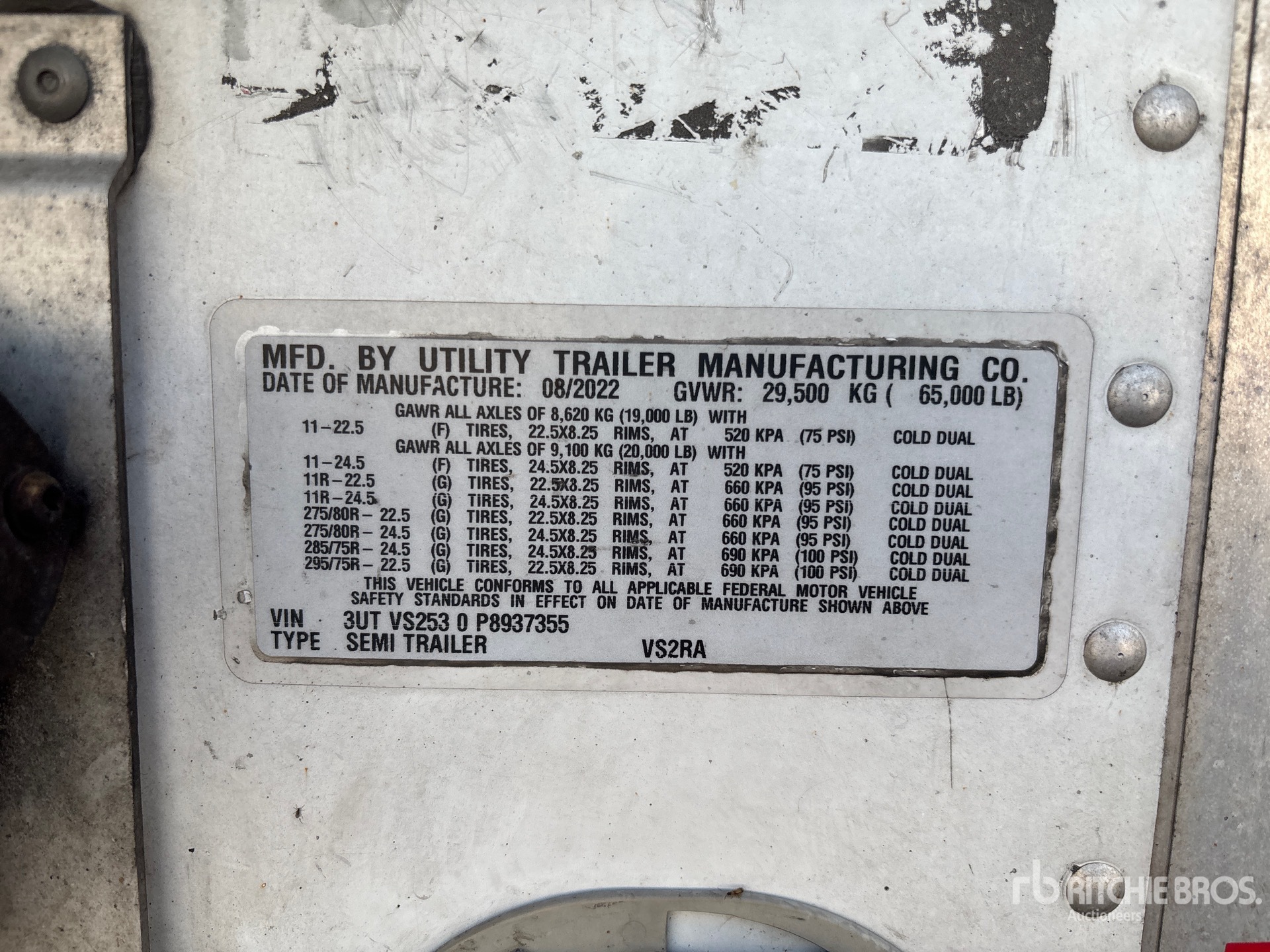 2023 Utility VS2RA