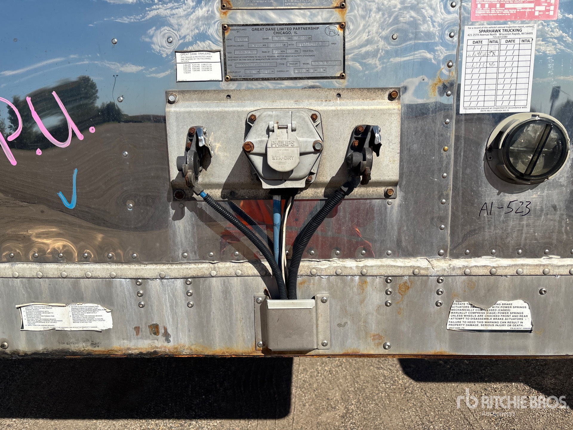2015 Great Dane CS1-1314-01053