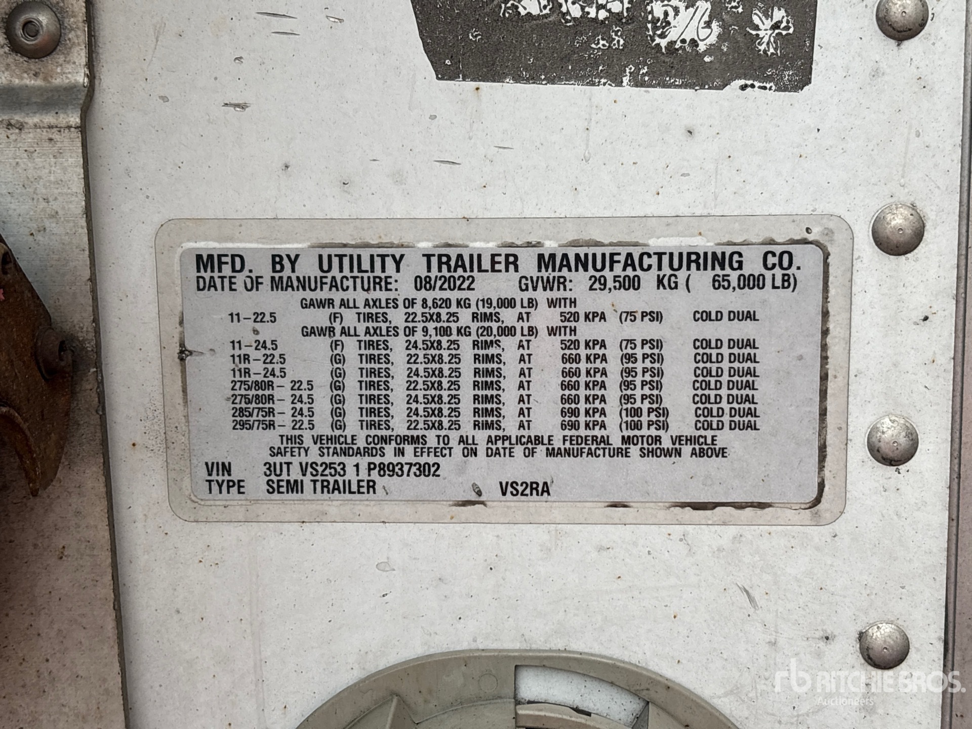 2023 Utility VS2RA