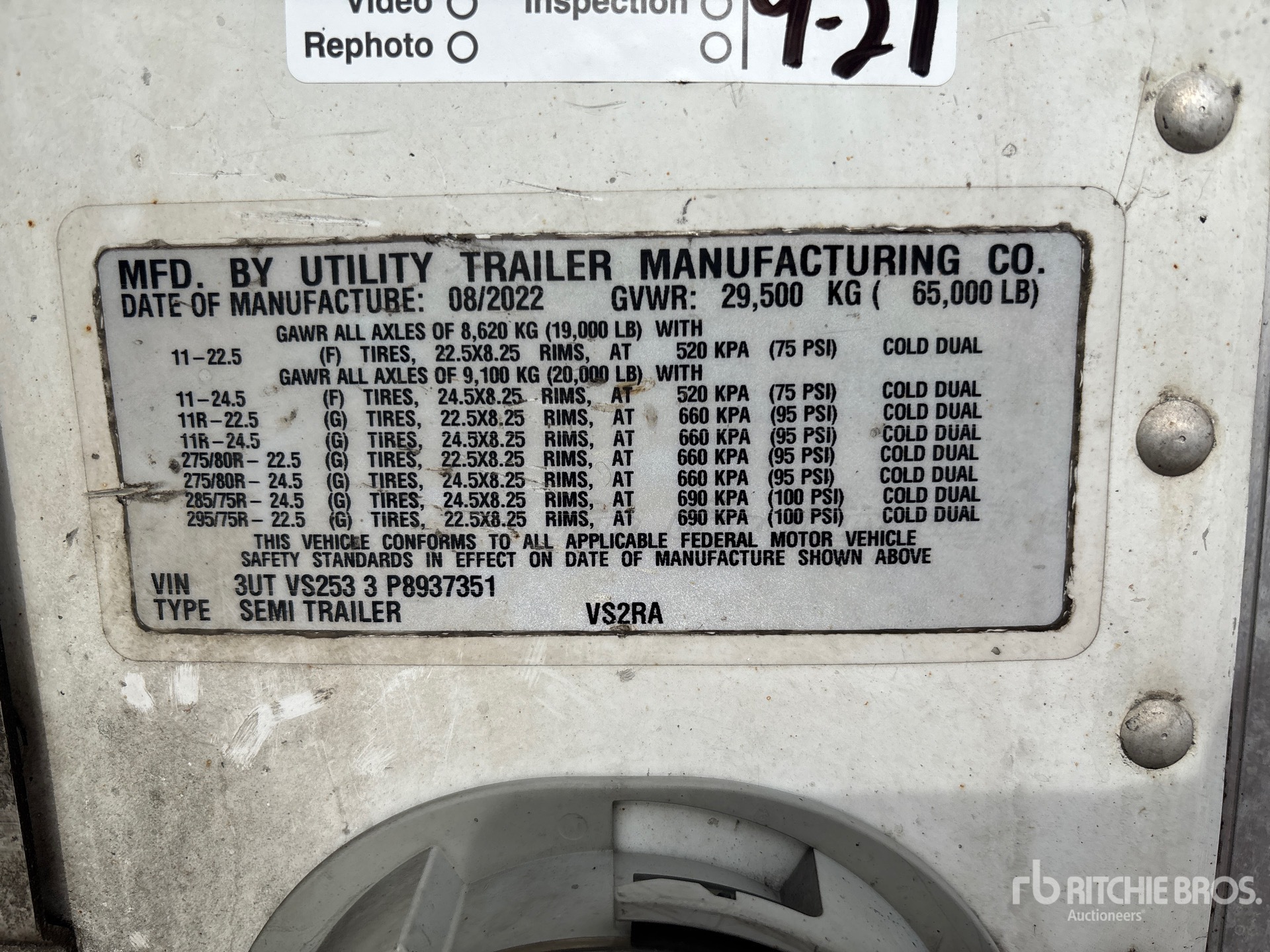 2023 Utility VS2RA