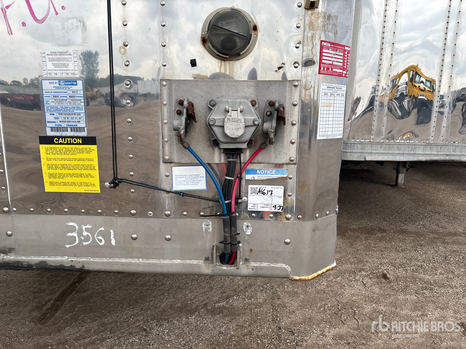 2018 Stoughton AVW-535T-S-C-AR