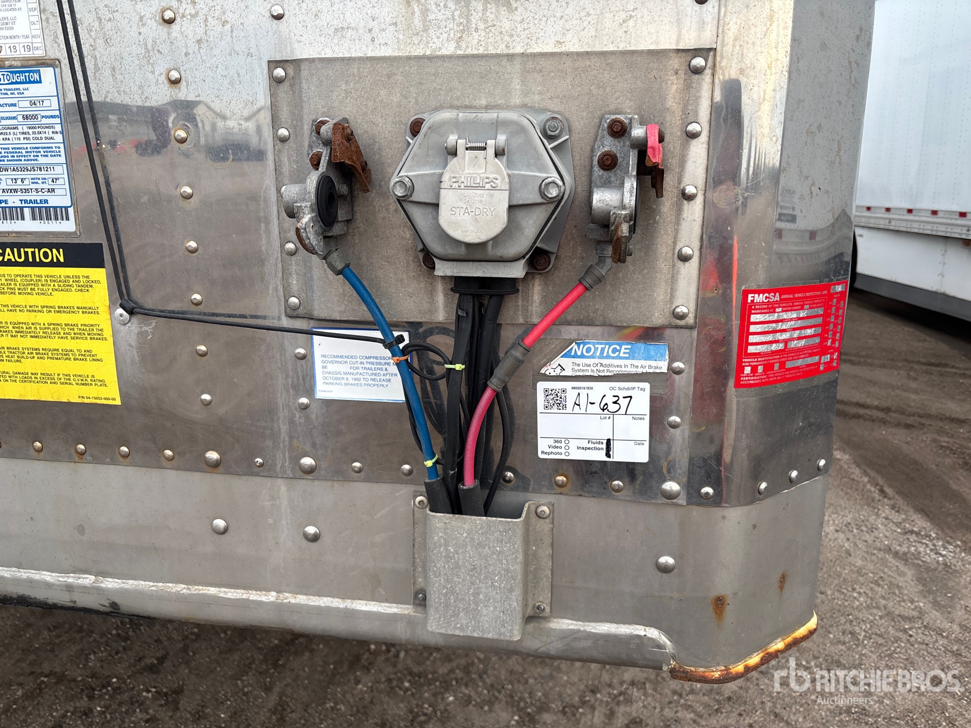 2018 Stoughton AVW-535T-S-C-AR