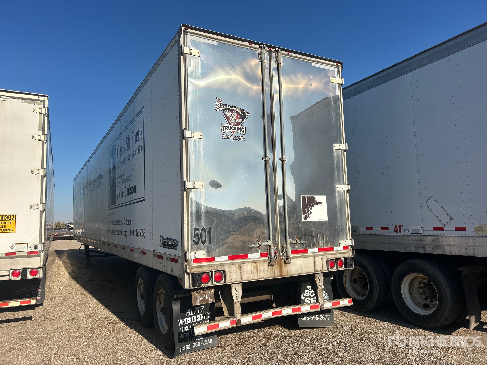 2010 Utility 53 ft x 102 in T/A