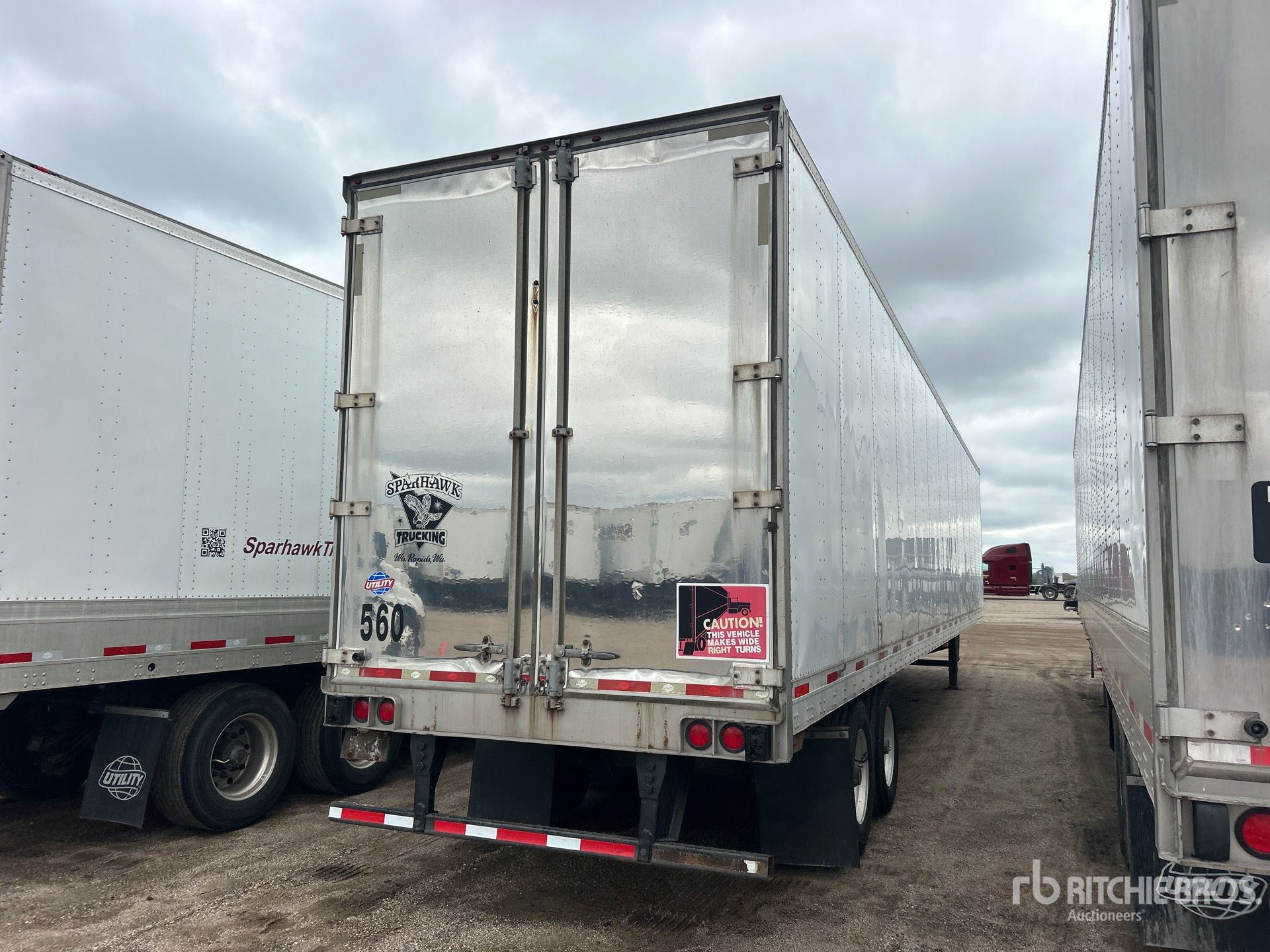 2013 Utility 53 ft x 102 in T/A