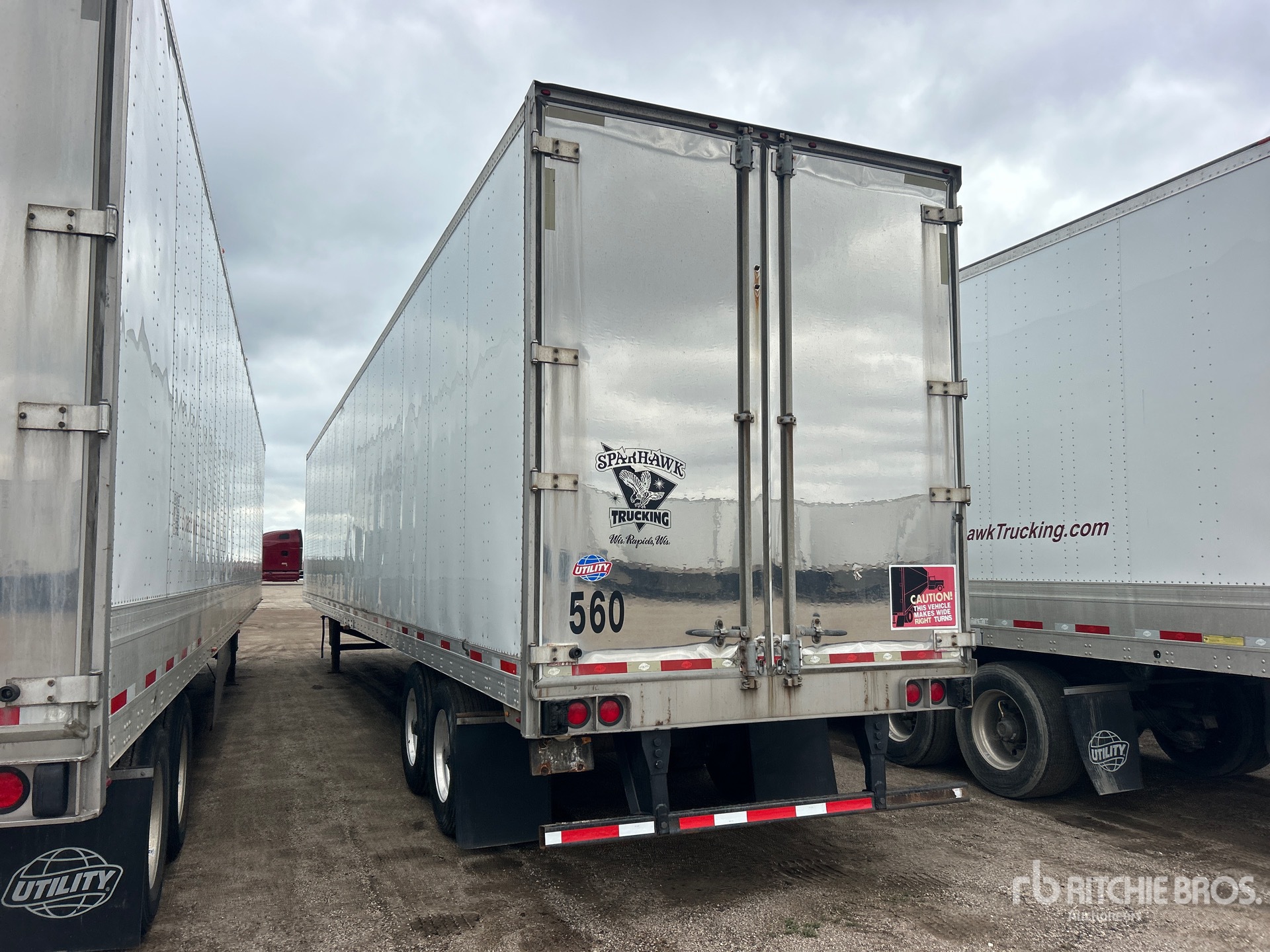 2013 Utility 53 ft x 102 in T/A