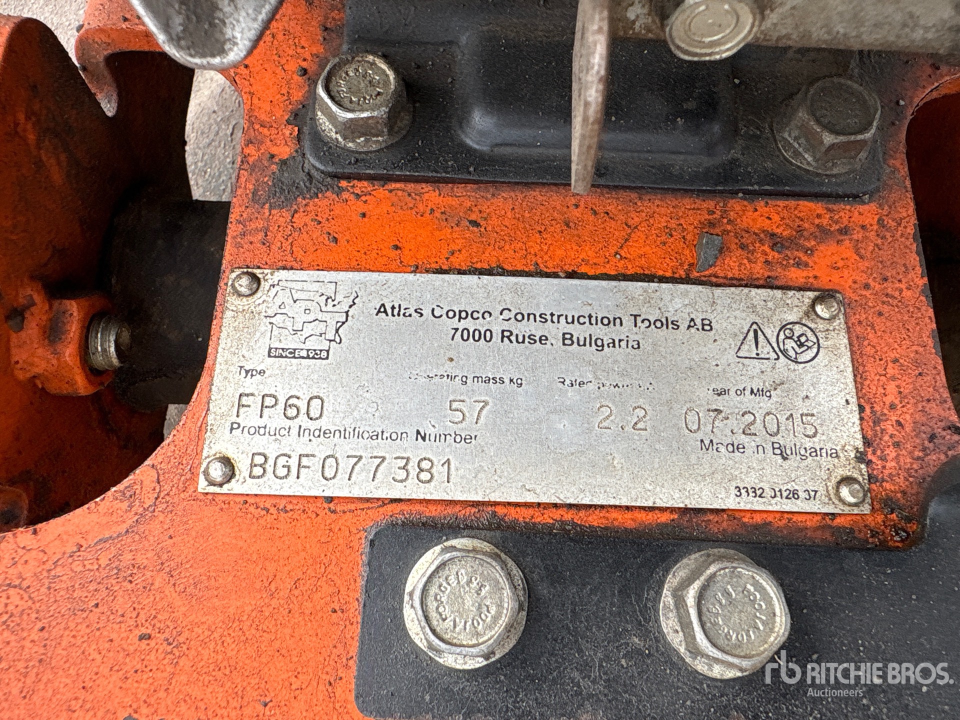2015 Atlas Copco FP60