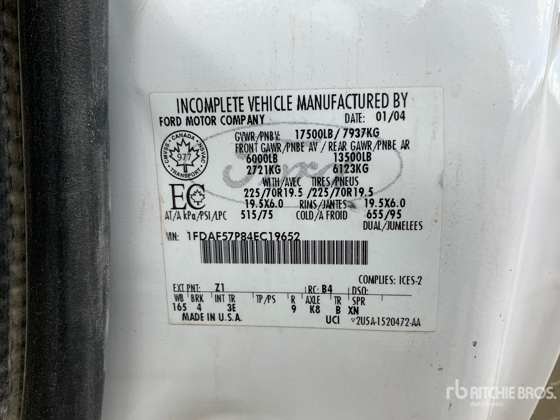 2004 Ford F-550
